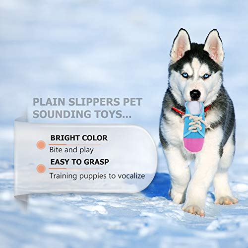 ULTECHNOVO Chinelos de Cachorro Brinquedo Mini Tênis Sapatos Brinquedo para Filhote de Cachorro Pequ