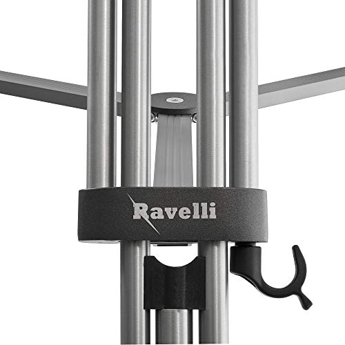Ravelli Professional 55" 65mm Video Camera Tripod with Fluid Drag Head, and Heavy Duty Carry Bag [AVTP] by Ravelli - Image 4