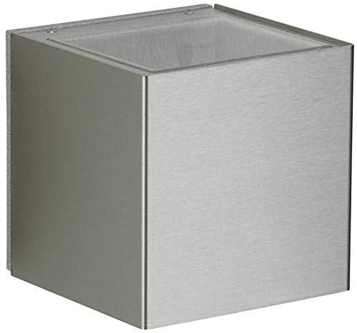 Preisvergleich Produktbild Albert Außenwandstrahler, Aluminium, Integriert, grau, 0 x 0 x 0 cm