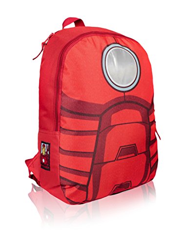 Marvel Avengers - Iron Man - Zainetto Per Bambini 36 Centimetri - Cappuccio Estraibile