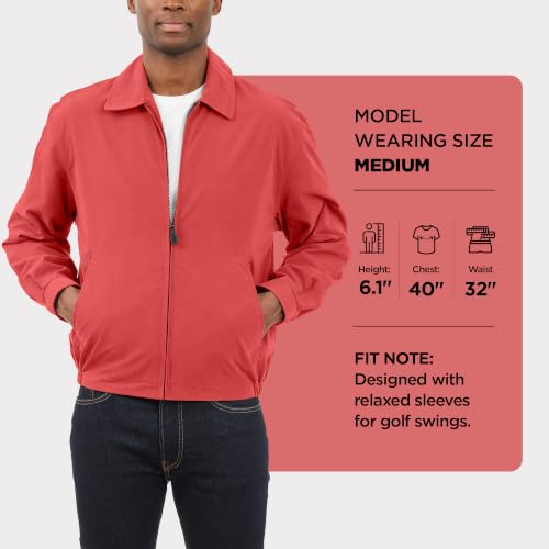 Image of London Fog Men's Auburn Zip-Front Golf Jacket