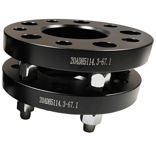 Entretoise de roue voiture en aluminium 20mm pour éliminer le frottement des jantes