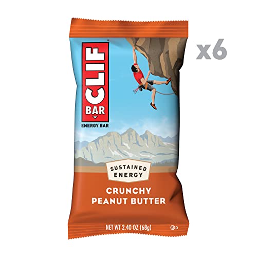 Clif Bar - Energy Bars - Crunchy Peanut Butter, 2.4 Oz, 6 Ct #TOP1