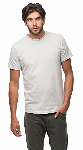 Men's 5.5 oz., 100% Organic Cotton Classic Short-Sleeve T-Shirt M DOLPHIN