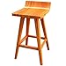 POPA Chaise Pliante Moderne Minimaliste Nordic Pur Bois Salle Chaise Haute Accueil Loisirs Cafe Tabourets de Bar Tabourets Bar Caissier (Size : 65cm)