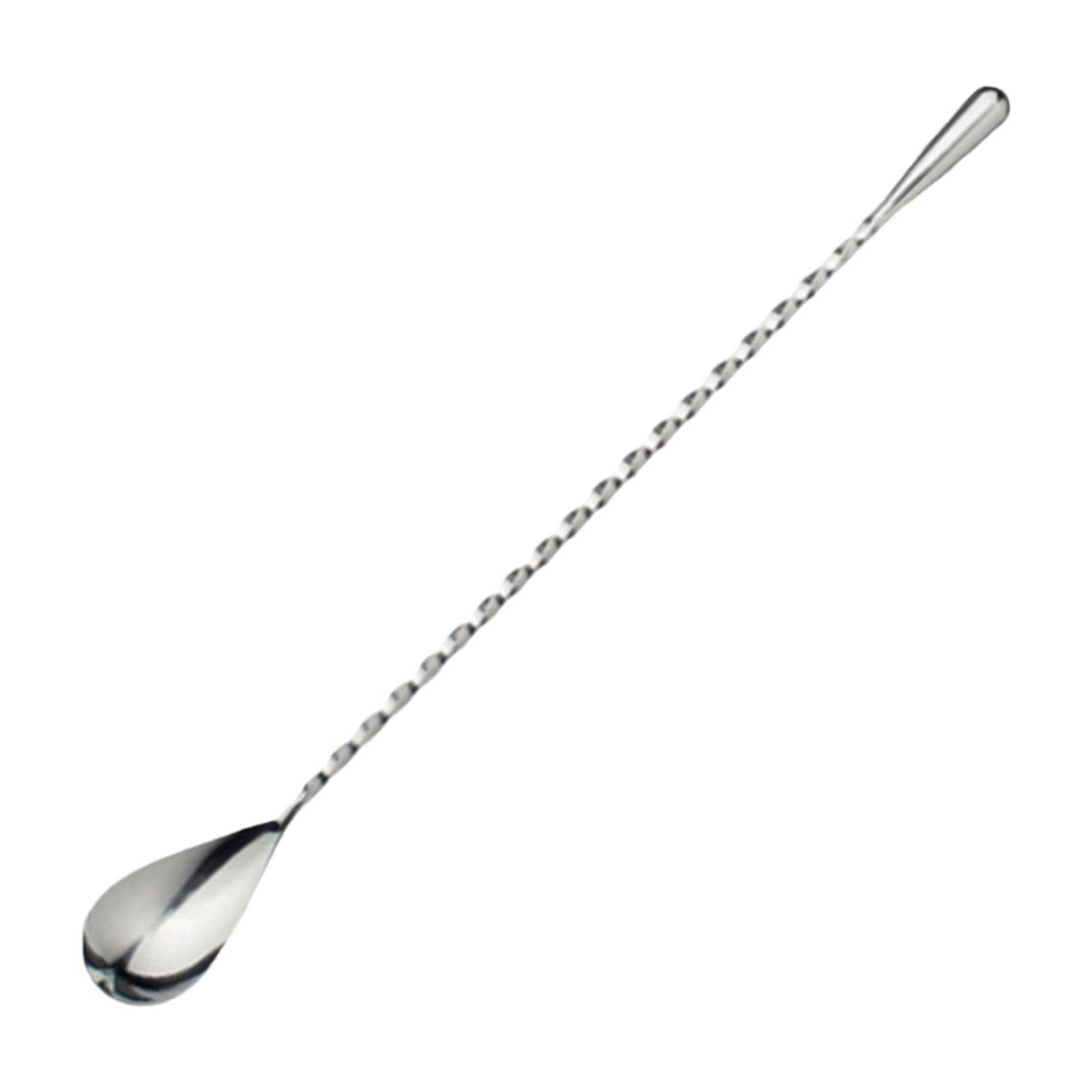 Tsophreniq Premium 304 Stainless Steel Stirring Spoon Double Ended Design Smooth Front for Coffee Cocktails Dessert Bartenders Spoon for Coffee and Ice Creams
