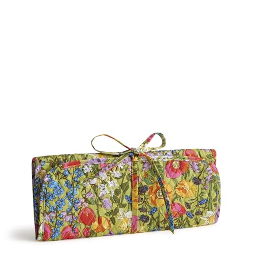 Vera Bradley Premium Cotton Hair Accessory Organizer, Meadow Bouquet