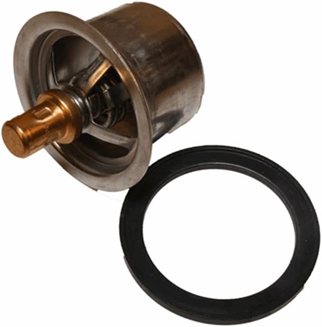 Mytee Products 2 Pk Engine Coolant Thermostat w/Seal for Cummins Engine ISX QSX Compatible w/Freightliner International Kenworth Replace 4318947 3335550 5440465 840TH908947AM CUM4318947 4318947CUM