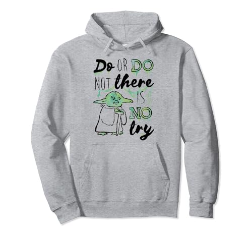 Yoda Star Wars hoodie doodle un sweat à capuche imprimé pour fan