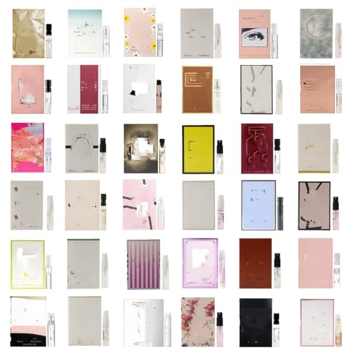 Image of High End Perfume Samples for Women Random Selection, Women's Designer Fragrance Sampler Set Mini Size Valentine's Day Gift (Pack of 14 Sample Vials)