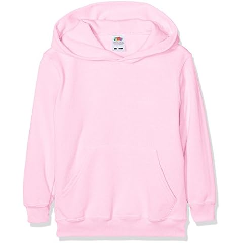 Fruit of the Loom Light Pink Hoodie for Girls Cover