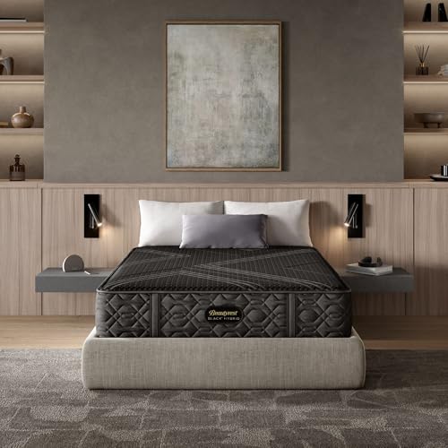 Beautyrest Black Series One Medium 13' Queen Hybrid Mattress,...