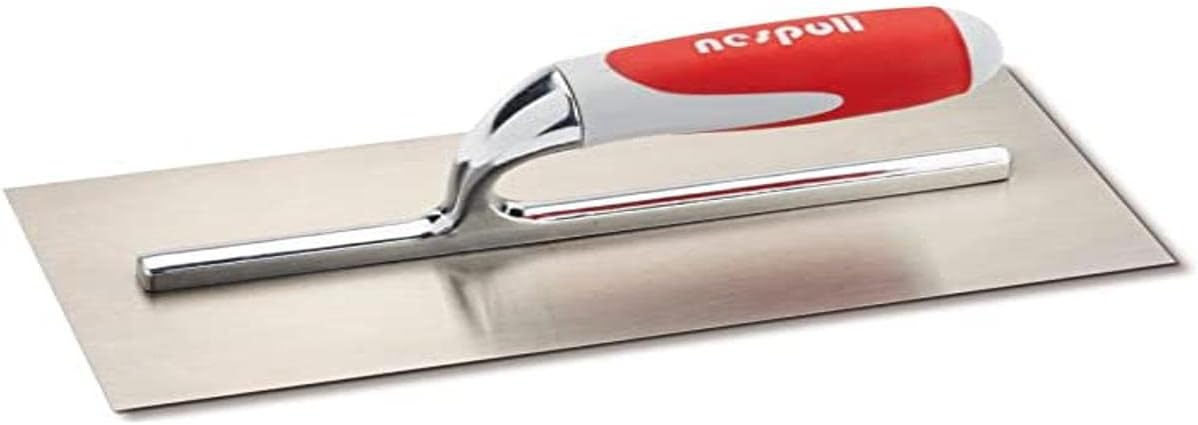 Nespoli N991819108D Airtouch Trowel, 12 X 28 cm, Tooth 8 Mm, Multicolor