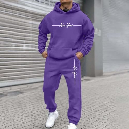 Sportswear Homme Jogging Oversize Vetement Ensemble Bleu Mode 2 Pièces Annee 80 Noir Veste pour Footing Vêtement De Sport sous Thermique Survetement Été Vêtements – vue 2