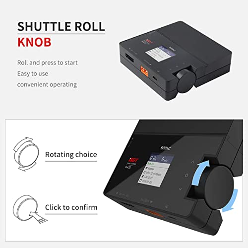 ISDT 608AC Lipo Akku Ladegerät AC/DC Ladegerät Balance Entlader für Life/Lilon/LiPo/LiHv/Pb/NiMH RC Akku Batterien