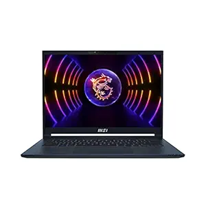 MSI Stealth 14 Studio, Intel 13th Gen. i7-13700H, 36CM FHD+ 165Hz Gaming Laptop (16GB/1TB NVMe SSD/Windows 11 Home/Nvidia GeForce RTX4050, 6GB GDDR6/Star Blue/1.7Kg), A13VE-038IN