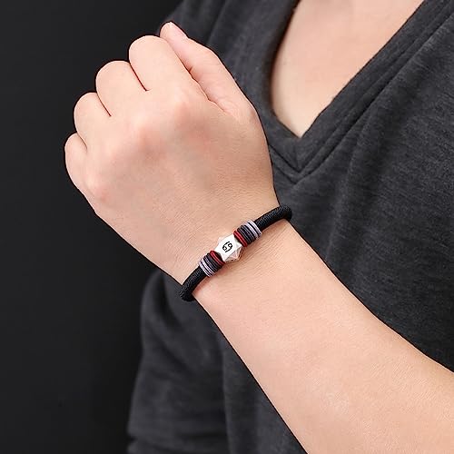 Pulsera doce constelaciones S999 para hombre de lujo ligero con diseño retro zodiacal asiatico 3