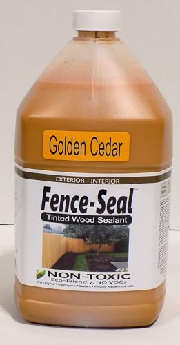 Fence-Seal Golden Cedar Solid Color
