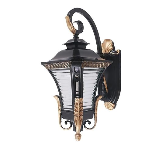 Kexcftg Gb E27 Lamp Holder Outdoor Villa Entrance Waterproof Garden Terrace European Style Wall Lamp