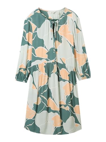 Robe pour femme Tom Tailor 34845 en taille 46 avec motif floral abstrait