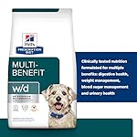 Hill's Prescription Diet w/d Multi-Benefit Digestive/Weight/Glucose/Urinary Management Chicken Flavor Dry Dog Food, Veterinary Diet, 27.5 lb. Bag - Image 5