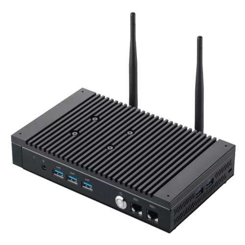 Image of ASUS Mini PC PL64-B-S5087MN | Intel Core i5 1235U | 32GB x 2 DDR4 RAM Support | Fanless Industrial Compact PC | Dual LAN + 2.5GbE, Triple 4K HDMI, Wi-Fi 6E, Dual M.2 PCIe Gen4 Storage