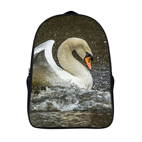 Voyage sac à dos de travail cygne : optimisez votre rangement avec ce sac d'école 3D