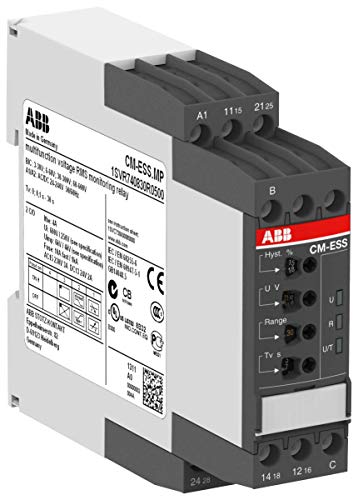 Relé CM-ESS.MS Abb-entrelec de control de tensión monofásico con conexión por tornillo 2