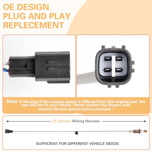 Sensor de oxígeno Nifeida 234-4445 para Subaru y Saab miniatura 4