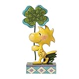 Jim Shore Woodstock with Clover Figurine