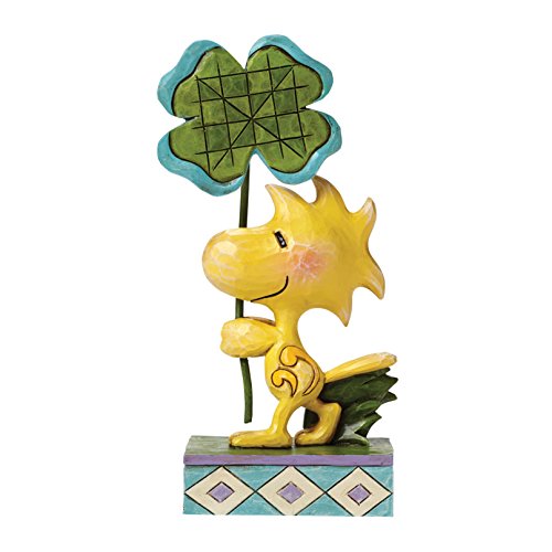 Enesco Jim Shore Peanuts Luck of The Woodstock St Patricks Day Figurine 4049395 New