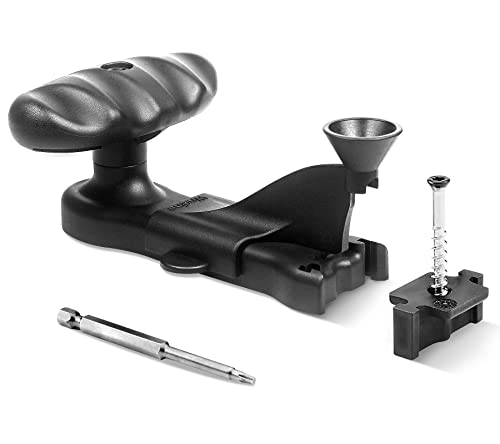 Hideaway Hidden Fastener Installation Tool Compatible with Trex Hidden Fasteners Installing Decking Boards Hidden Fastener in One Step Included Star Drive Bit. Fast&efficient Installation Decking.