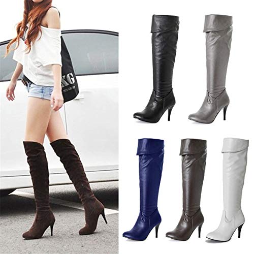 ORANDESIGNE Eleganti Stivali Donna Stivali con
