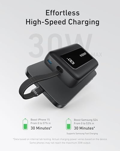 Anker A1689011 Zolo Power Bank, 20,000Mah 30W High-Speed Portable Charger thumb #2