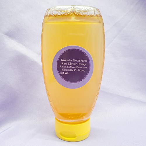 Lavender Moon Farm Miel de Trébol Pura sin Filtrar 1 lb