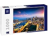 Lais Puzzle Skyline der Stadt Singapur, Geschäftsviertel von Singapur, Singapur 1000 Teile