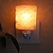 Produktbild Aohro Lampe Salz, Mini Wandleuchte aus Kristallglas Salz Natur Schlummerlicht für Air Purifiant, Dekoration und Beleuchtung