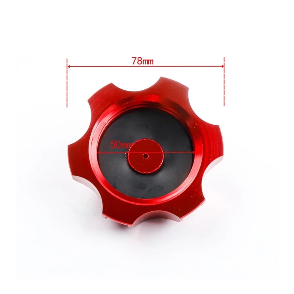 PRETYZOOM Bouchon De RéServoir Avec Clé Pour Couvercle D'Essence Noir