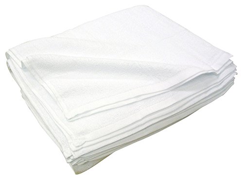 200匁 家庭用(業務用にも) 白タオル 総パイル (12枚組) 飲食店で、作業用に、お掃除にとっても最適なタオル。