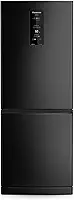 Geladeira Panasonic BB64 Black Inox Inverse Frost Free 460L Inverter A+++ - NR-BB64PV1B 127V