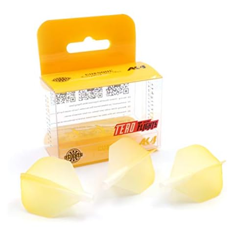 CUESOUL Plumas de Dardos TERO AK4 Forma estándar degradados Cover