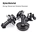 opabool Front Air Deflector Retainer Clip & Grommets - 32pcs, Black Nylon, Round Head, 30MM x 24MM & 28MM x 13MM, Automotive Fasteners, Retaining Clips, Suitable for GM Vehicles