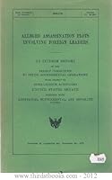 Alleged Assassination Plots Involving Foreign Leaders B000GR9H06 Book Cover
