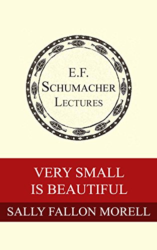 Very Small is Beautiful (Annual E. F. Schumacher Lectures Book 28)