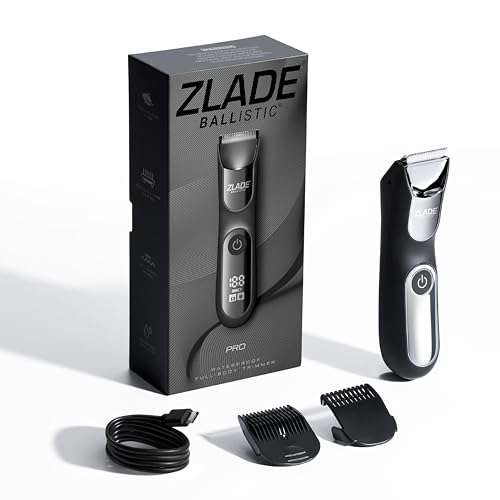 ZLADE Ballistic Pro Full Body Trimmer Electric Shaver For Men|Beard,Body,Balls,Pubic Hair,Private...