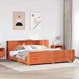 Sommier à lattes confortable inclus : le cadre de lit est équipé d'un sommier à lattes robuste qui offre un soutien optimal à votre matelas tout en favorisant la circulation de l'air pour assurer une plus longue durée de vie du matelas.