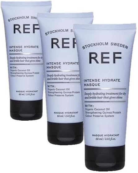REF Intense Hydrate Masque Kuru Saçlar İçin Yoğun Nemlendirici Saç Maskesi 60 ML (3 paketi)