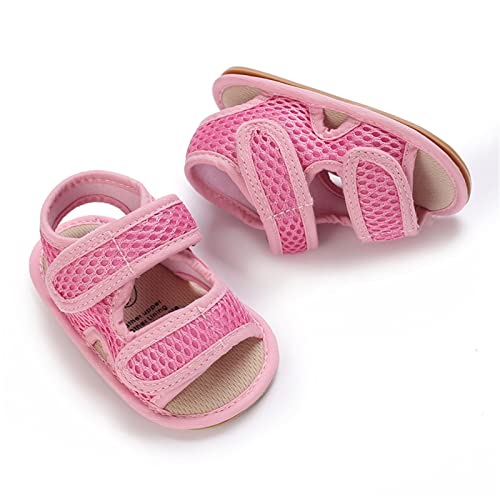Image of RVROVIC Baby Boys Girls Sandals Premium Infant Summer Outdoor Shoes PU Lightweight Soft Anti-Slip Sole Toddler Prewalker