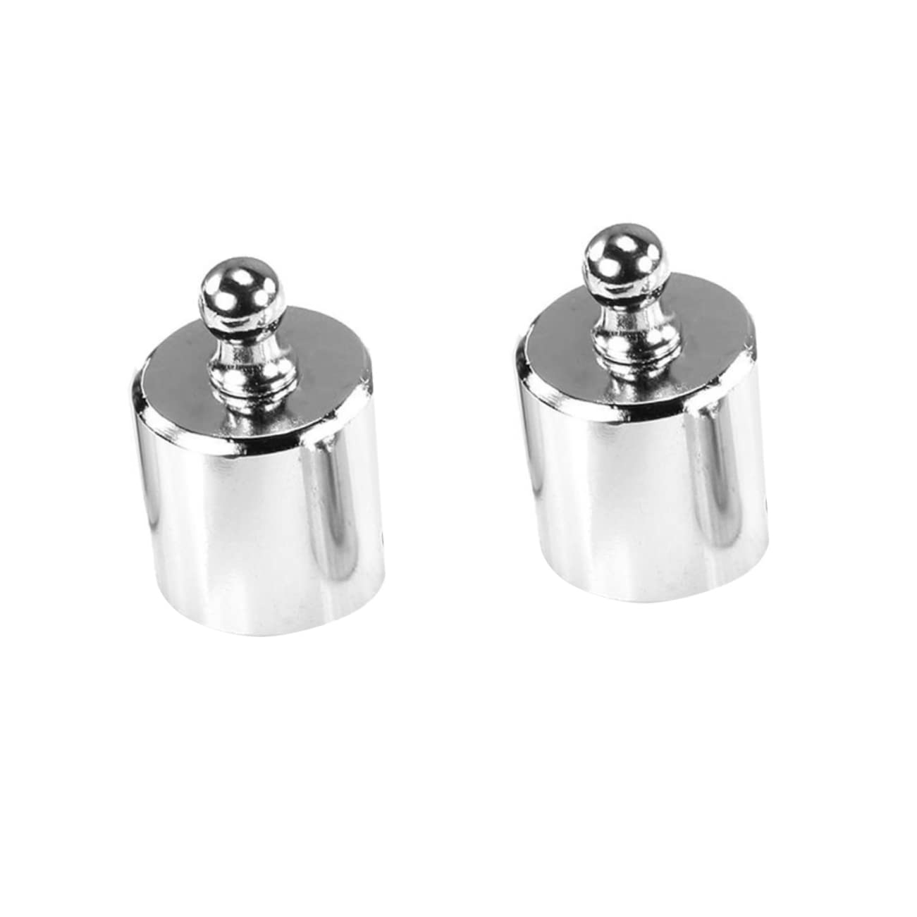 ULTECHNOVO 3pcs Calibration Weight for Electronic Scale Steel Weights Non-Magnetic Shiny Elegant Great for Jewellery Scale Science