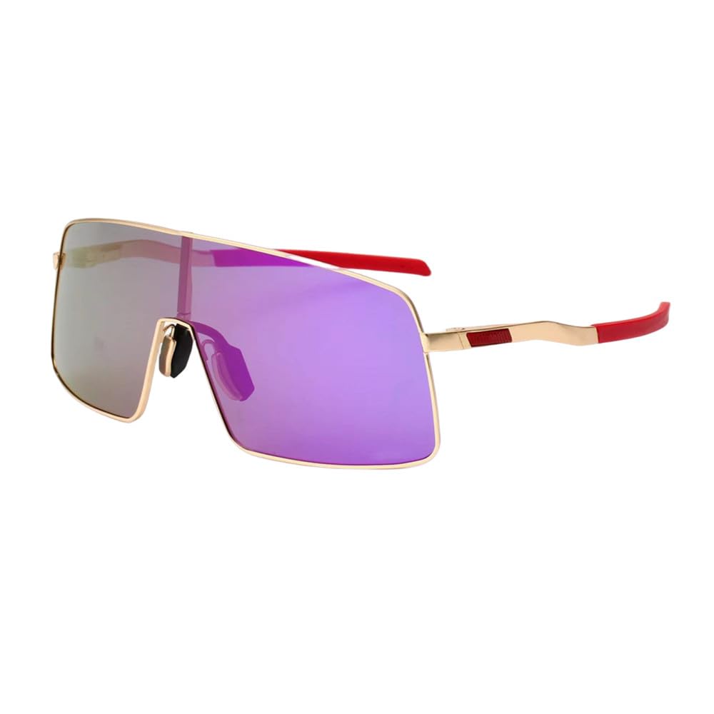 Kolarstwo spolaryzowane okulary przeciwsłoneczne rower mężczyźni kobiety metalowe okulary jeździeckie Outdoor Sports okulary rowerowe